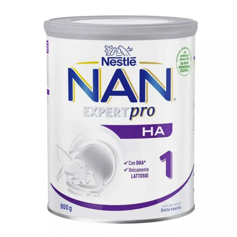 Nestlè - Latte Nan 1 Per La Prevenzione Da Allergie Al Latte Vaccino 800gr