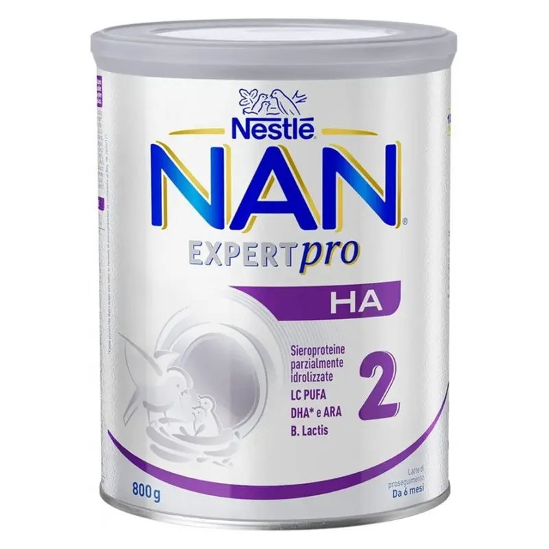 Nestlè - Latte Nan 2 Per La Prevenzione Da Allergie  Al Latte Vacchino