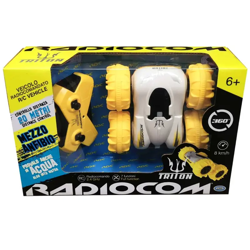 ODS Macchina Auto Radiocomandata Triton Anfibio R/C 2.4 GHz 3.7 V Inclusa 40727