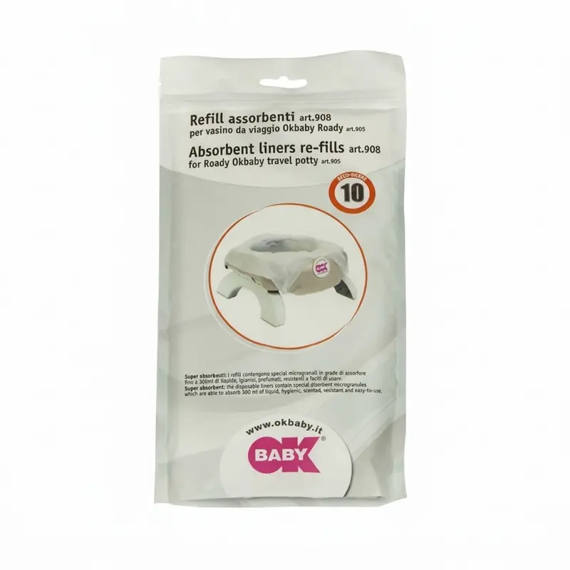 Ok Baby - Set 10 Ricariche Per Vasino Roady