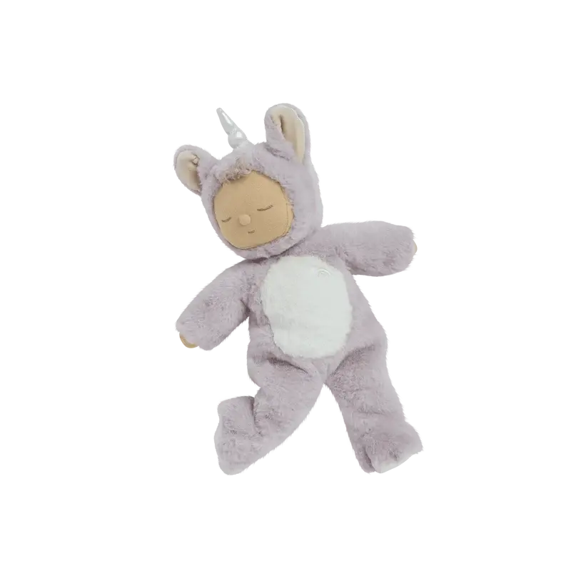 Olli Ella Cozy Dinkums Unicorn Sweetpea – Bambola Peluche Unicorno