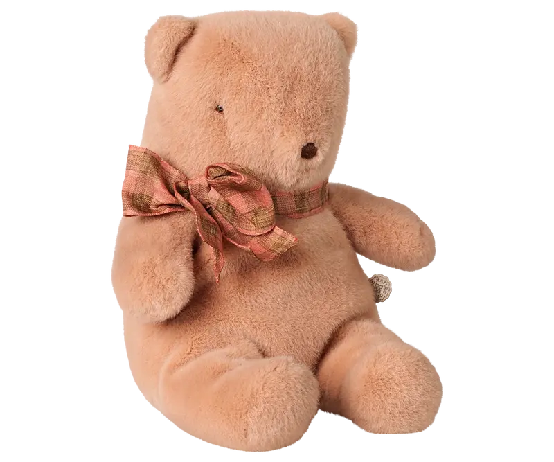 Orsacchiotto di Peluche Maileg Piccolo – Rosa Antico con Fiocco | Teddy Bear Vintage PRE-ORDINE