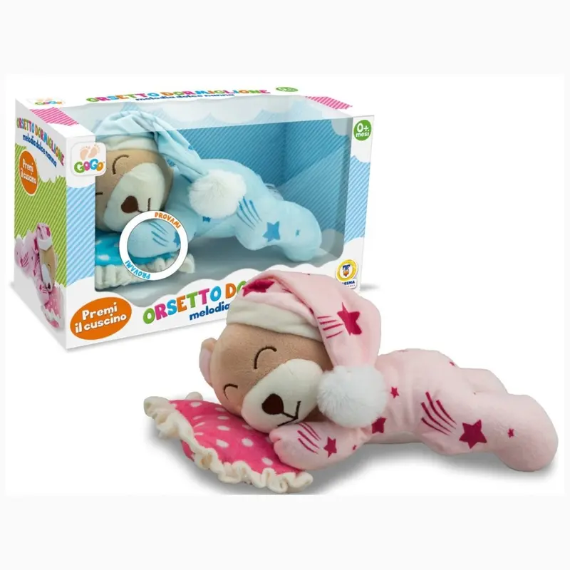 Orsetto Dormiglione Carillon Dolce Nanna 25 cm Teorema 39131