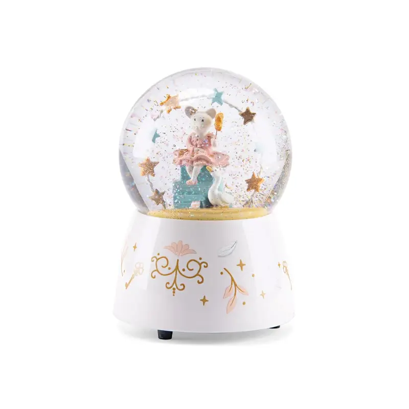 Palla di neve musicale Topina ballerina - Carillon