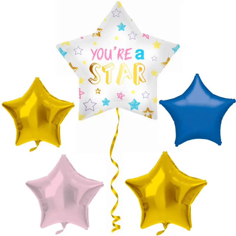 Palloncini stella Sei una star!