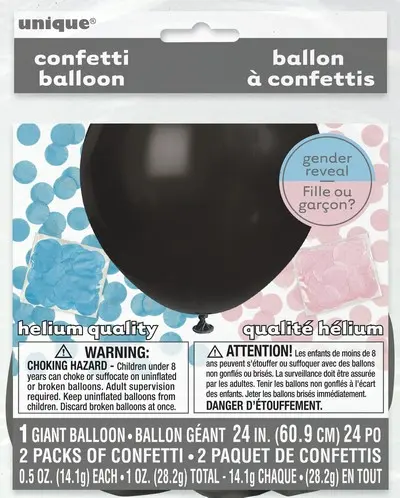 Pallone Baby Shower Gender Reveal