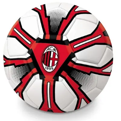 Pallone Calcio AC Milan Ufficiale Taglia 5 Cuoio 300 g 13449