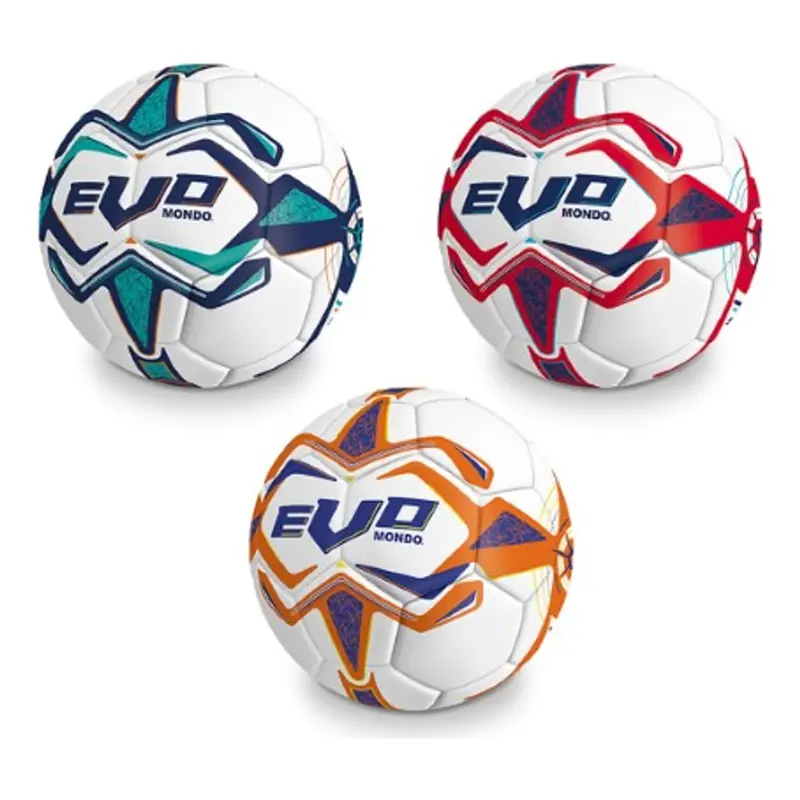 Pallone da Calcio EVO Mondo in Cuoio, 3 Colori
