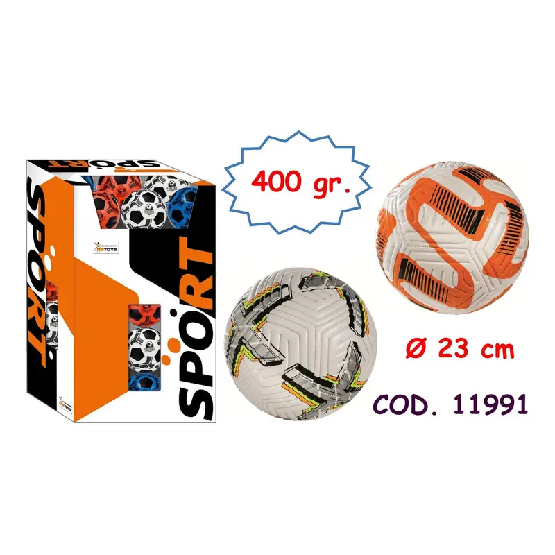 Pallone da Calcio in PVC, diametro 23 cm, expo 24 pz