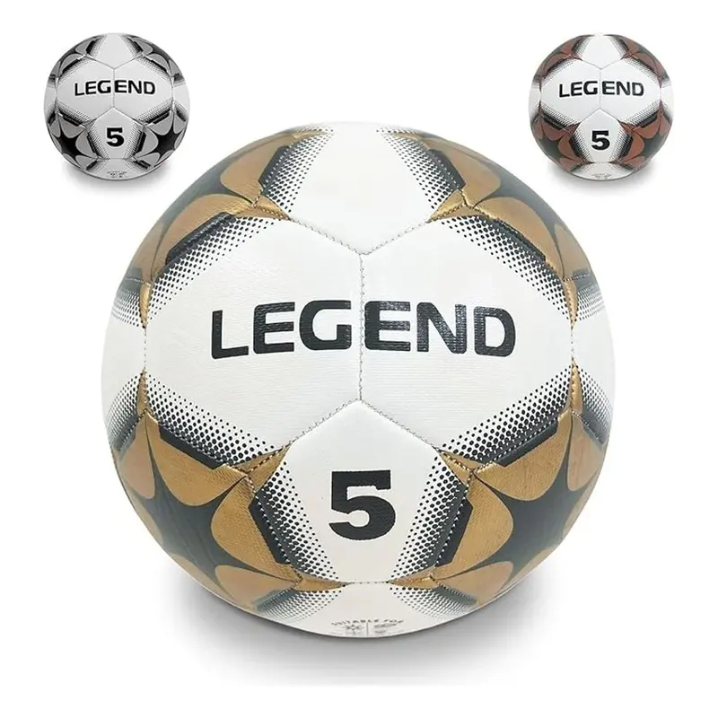 Pallone da Calcio Legend Misura 5, 3 Colori Assortiti