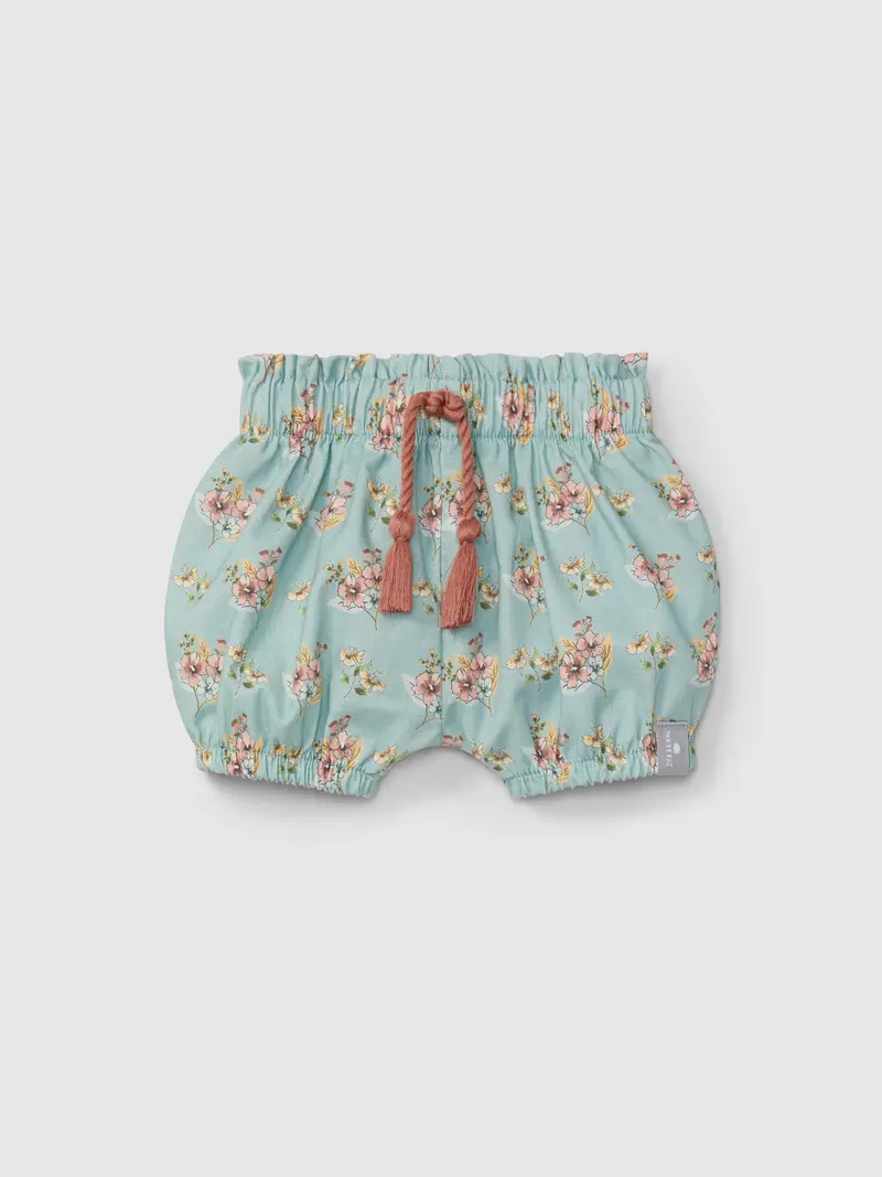 PANTALONCINI PULL-UP CON STAMPA FLOREALE