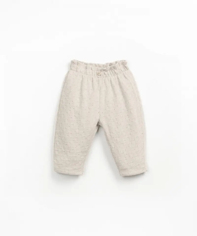 PANTALONE IN JERSEY DECORATO