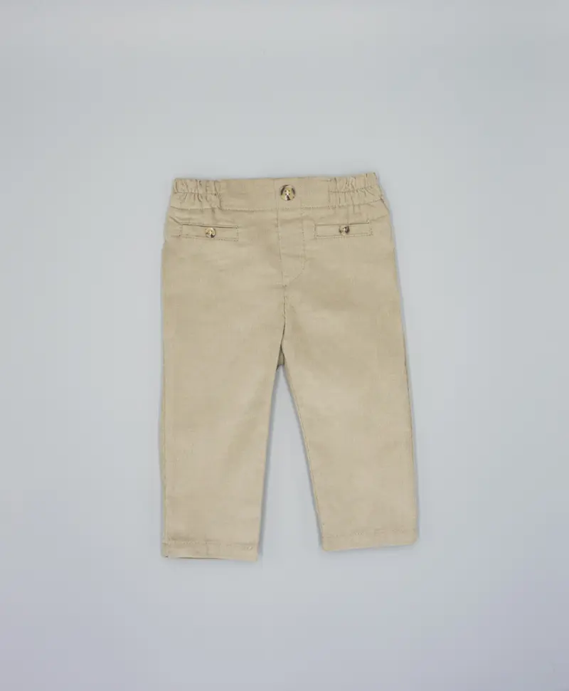 Pantaloni in velluto a coste con le tasche - 100% Cotone