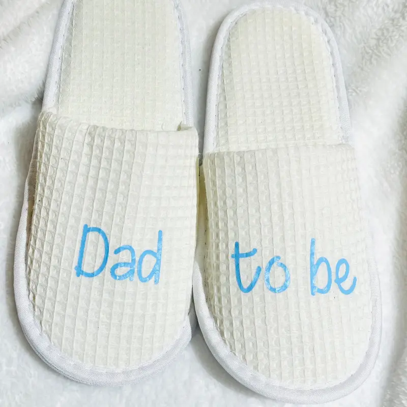 Pantofole/Ciabatte Dad To Be regalo futuro Papà
