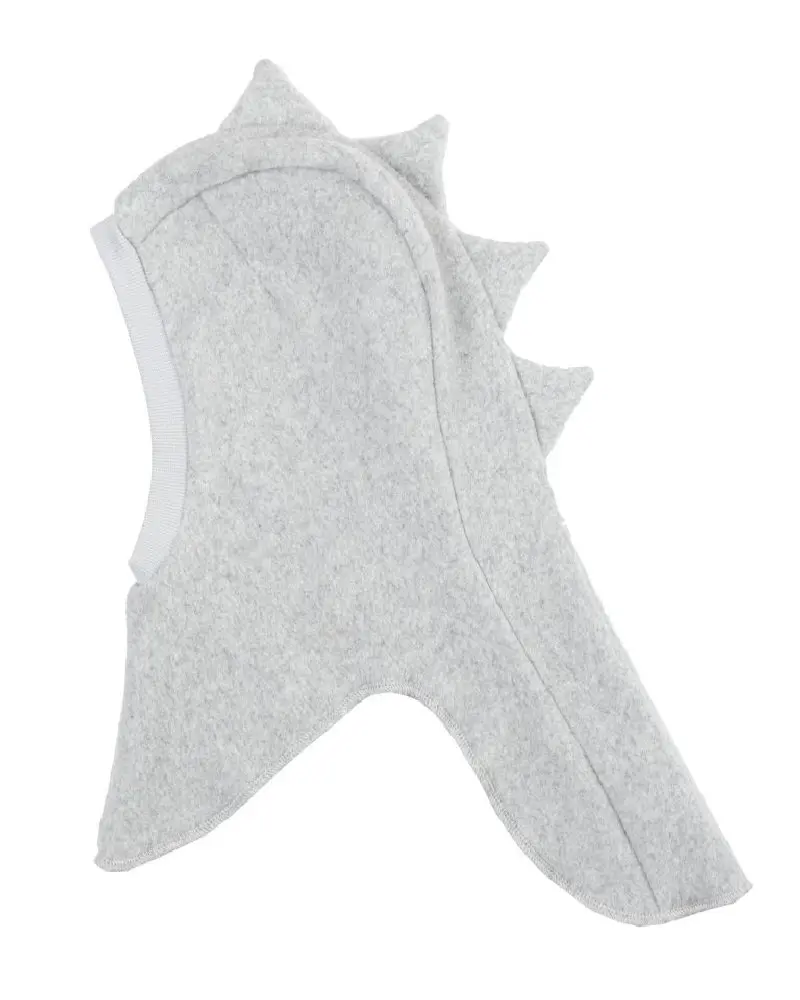 Passamontagna Balaclava Fleece in Ciniglia Bio e Lana Merino 'Dino'