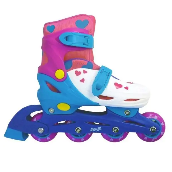 Pattini In Linea Easy Roller Rosa Misura 31-34 Mondelli 707400036