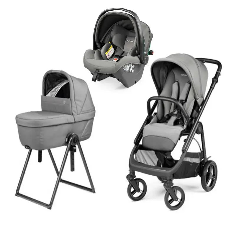 Peg Perego - Trio Veloce New Con Culla Belvedere + Primo Viaggio SLK R129