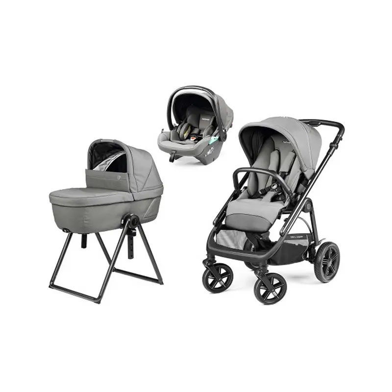 Peg Perego - Trio Veloce TC Con Culla Belvedere + S.A. Primo Viaggio Lounge Isize