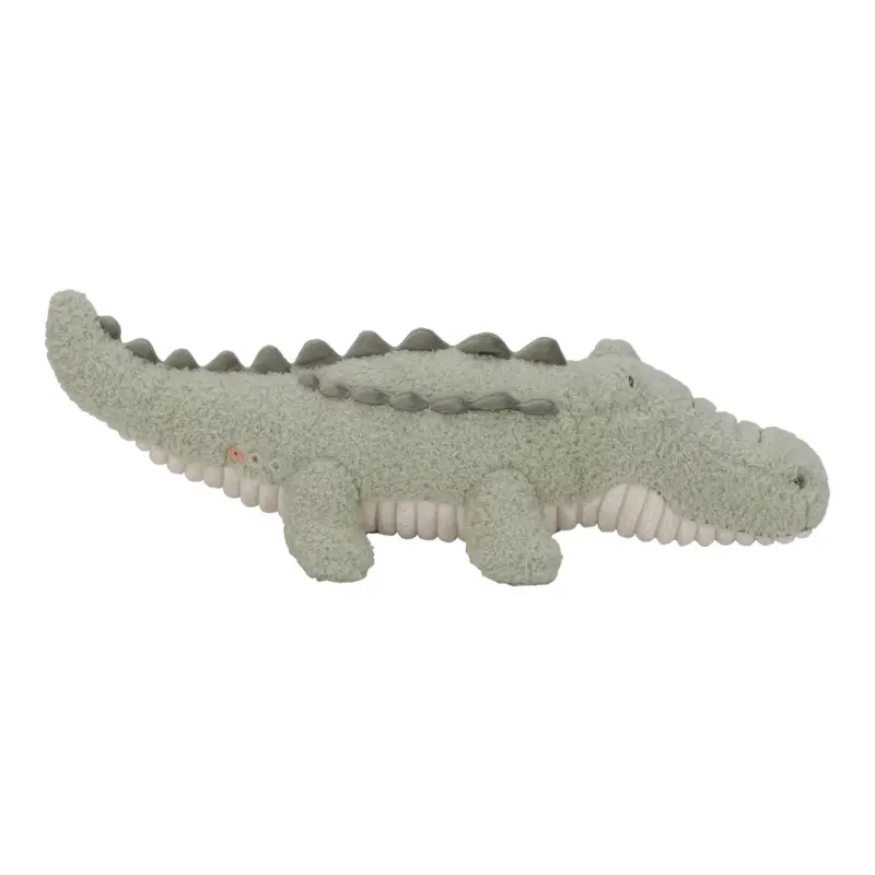 Peluche a forma di coccodrillo - Verde