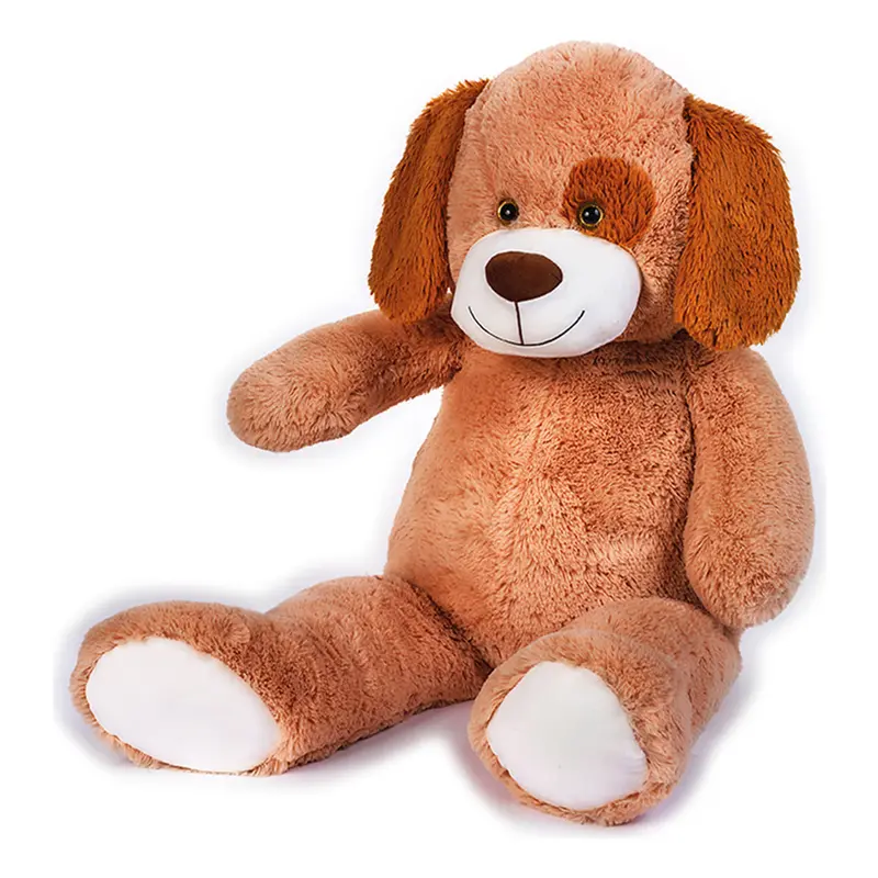 Peluche Cane Tobia Nocciola 95 cm