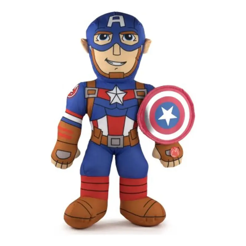 Peluche Capitan America Parlante Marvel 50 cm