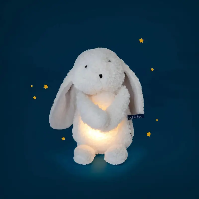 Peluche con Luce Notturna Ricaricabile e Spegnimento Automatico