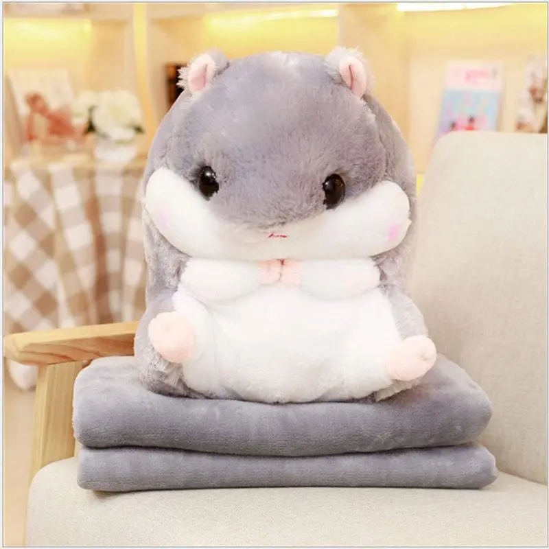 Peluche Criceto con coperta