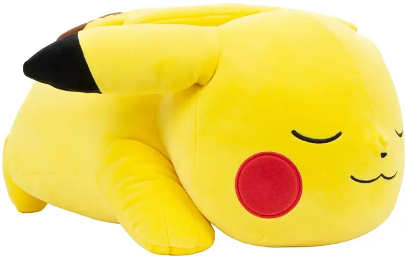 Peluche dei Pokemon dedicato a Sleeping Pikachu alto circa 45cm.
