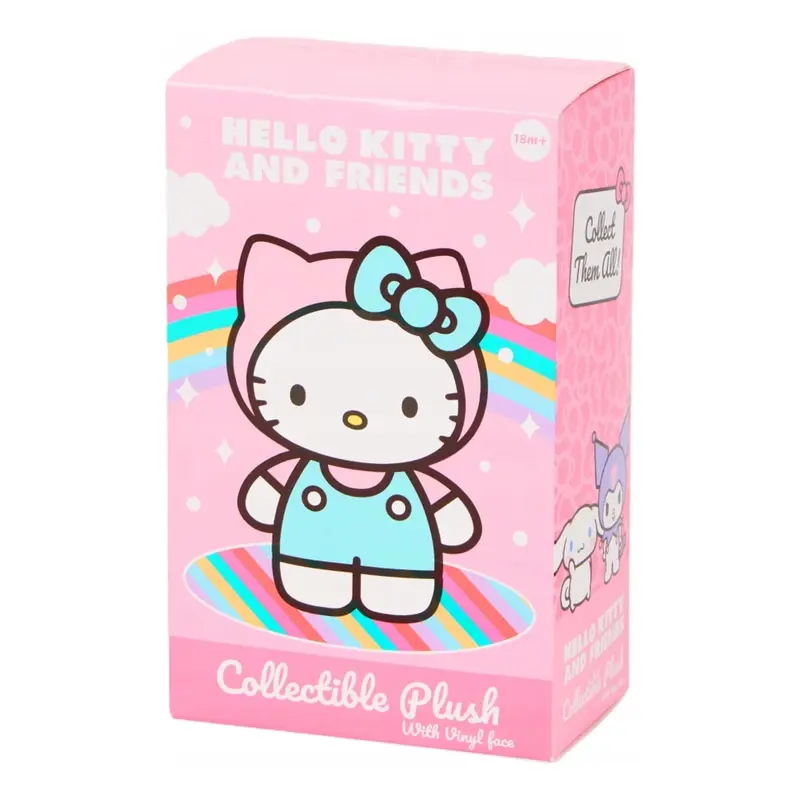 Peluche Hello Kitty & Friends 13 cm con Gancio Portachiavi