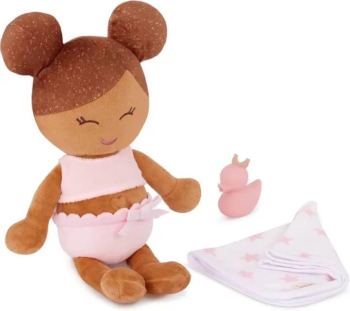 Peluche morbido Bambola in Stoffa da Bagnetto