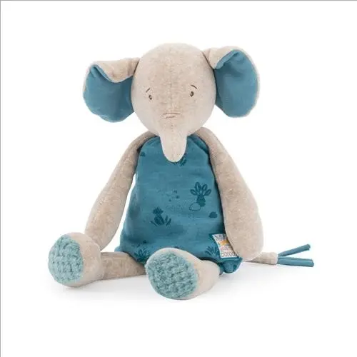 Peluche morbido Elefante Bergamote - in scatola