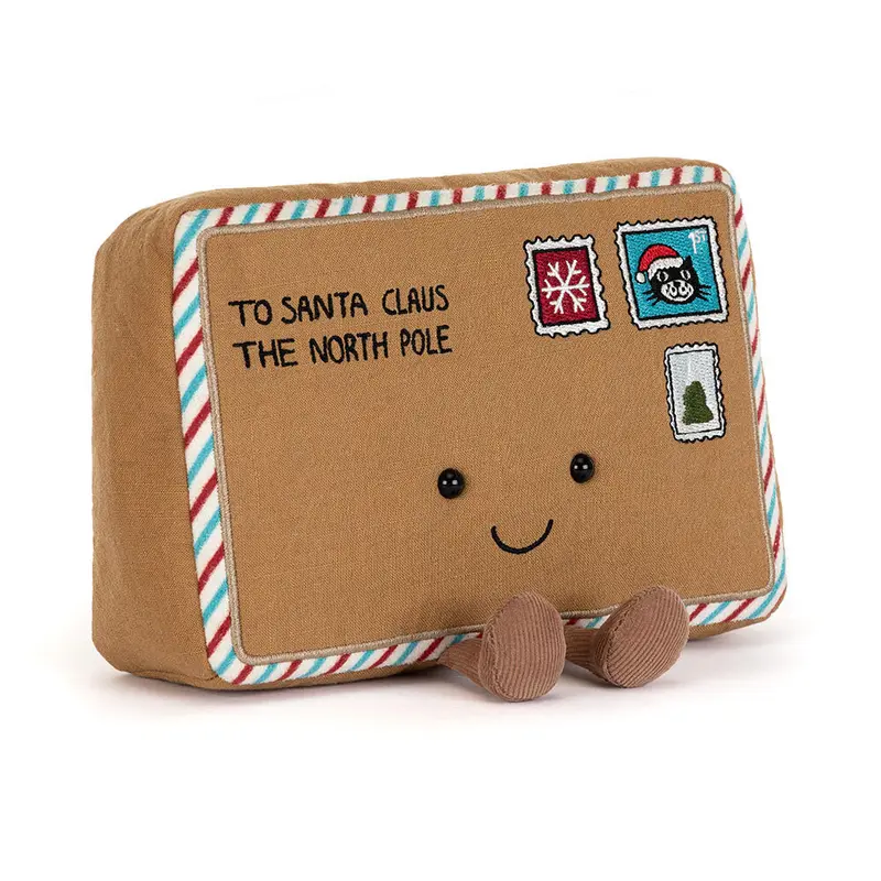 Peluche morbido Lettera a Babbo Natale