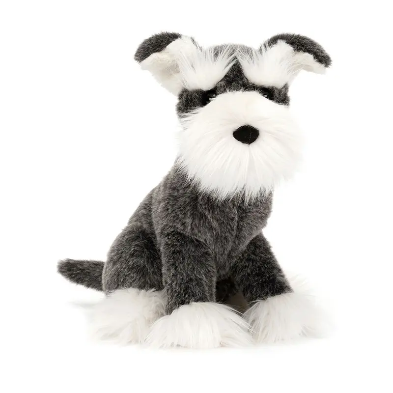 Peluche morbido Schnauzer Lawrence