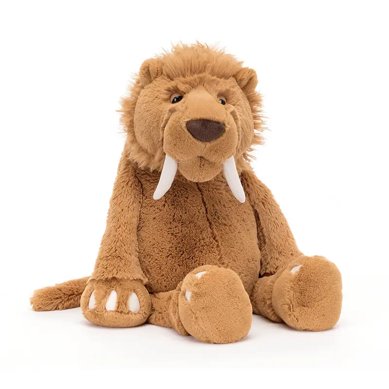 Peluche morbido Tigre dai denti a sciabola Stellan