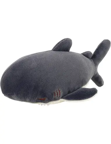 Peluche morbido Zap grigio lo squalo - 16cm