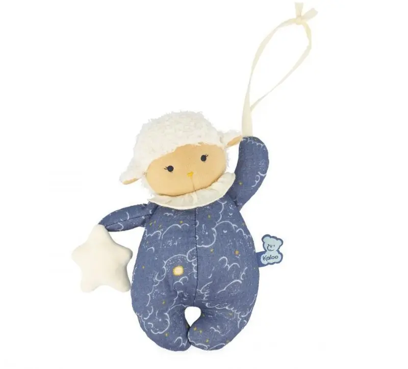 Peluche musicale pecorella 20 cm