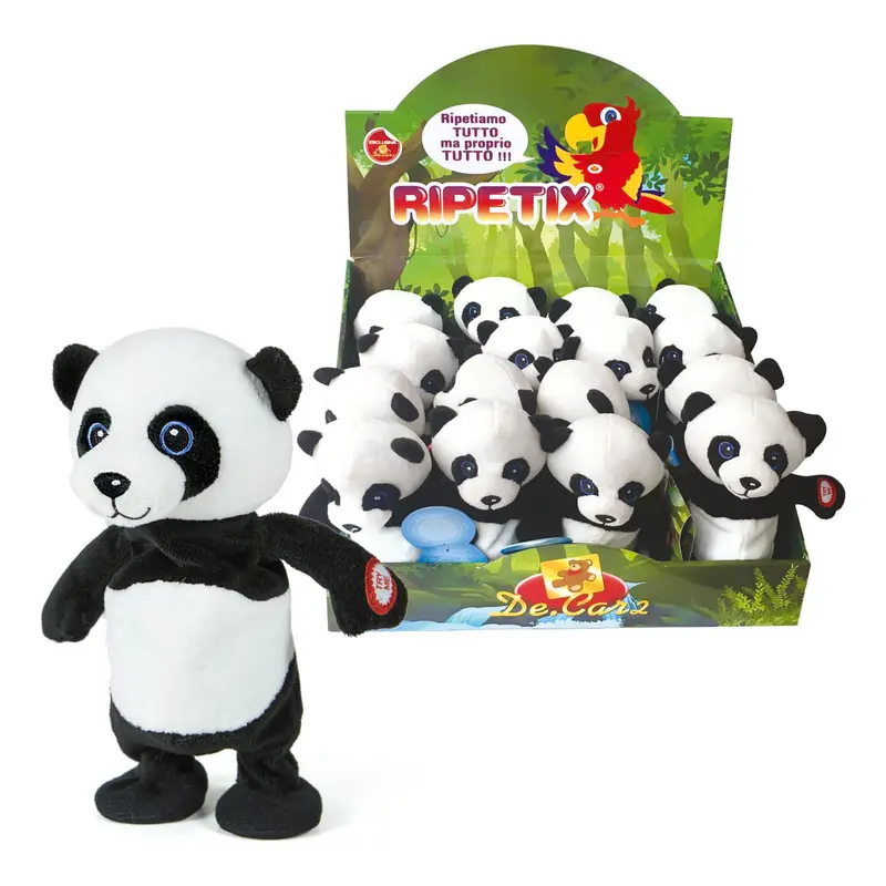 Peluche Panda Ripetix che Parla e Cammina
