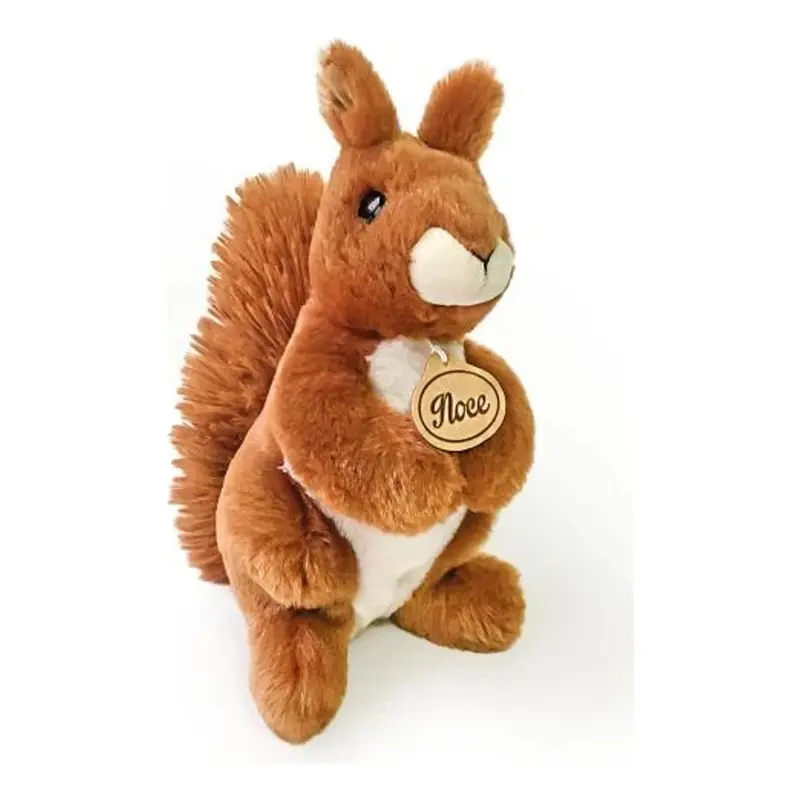 Peluche Scoiattolo Noce in Tessuto Morbido 20 cm