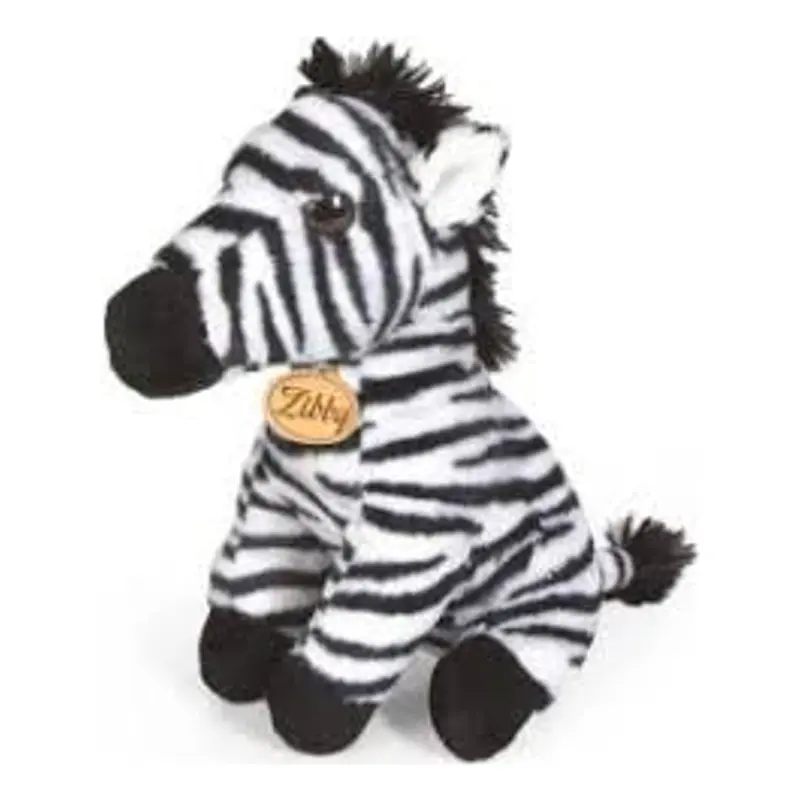 Peluche Zebra in Cotone Morbido 20 cm