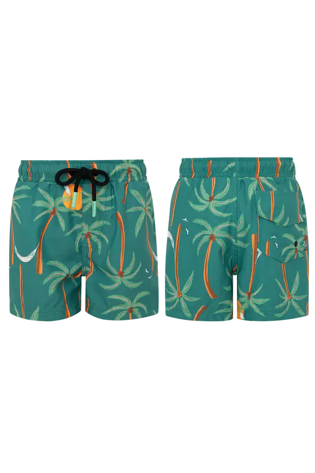 Pepita&me - costume shorts palme