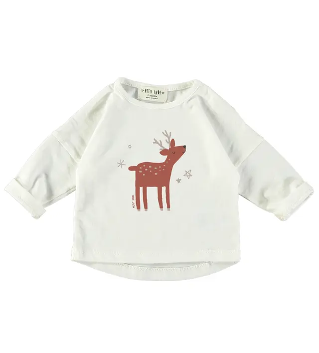 Petit Indi - maglia cotone renna