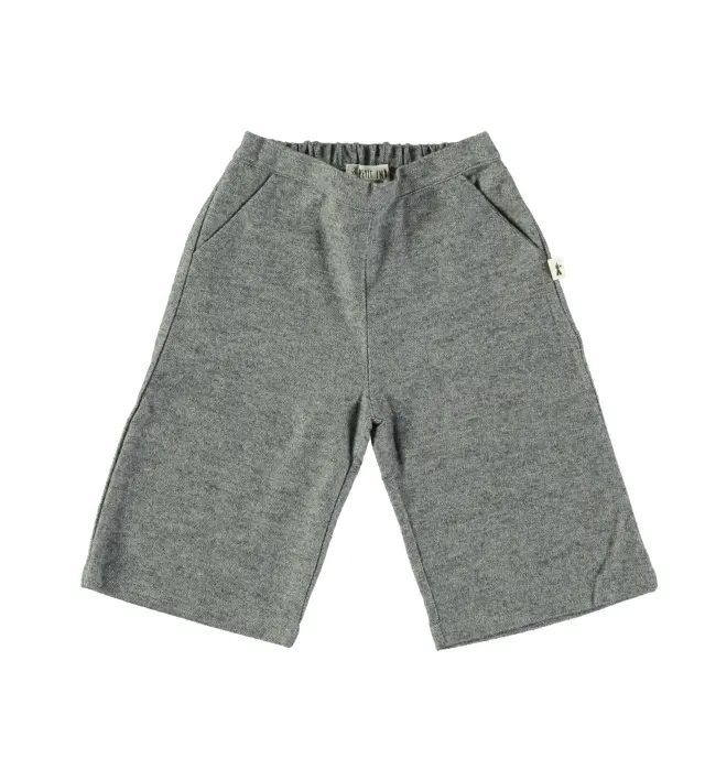 Petit Indi - pantalone palazzo grigio