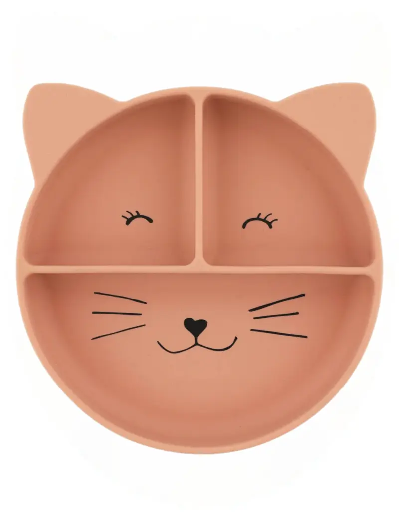 Piatto con Ventosa - Gatto