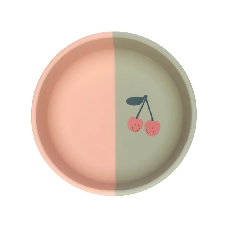 Piatto in silicone Bicolore - Dai 6 mesi