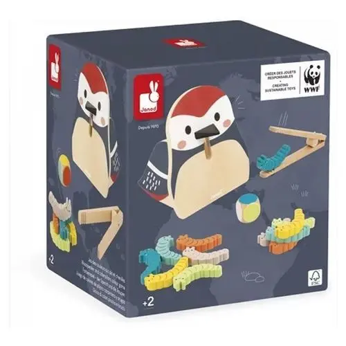 Picchio mangia bruchi - Set di legno WWF - Dai 2 anni