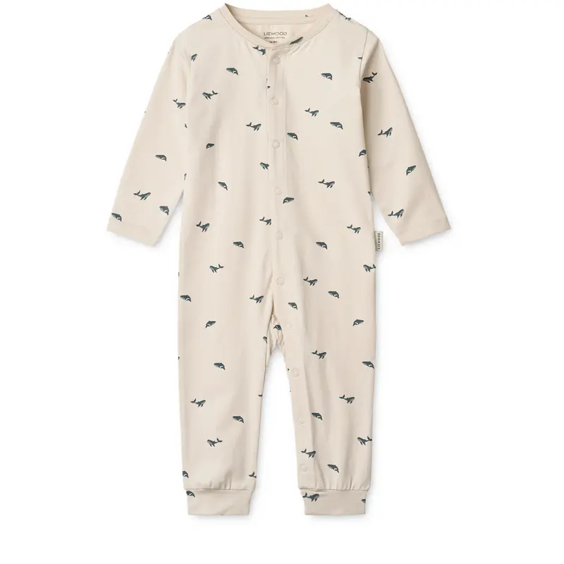 Pigiama Birk stampato - 95% Cotone organico certificato GOTS