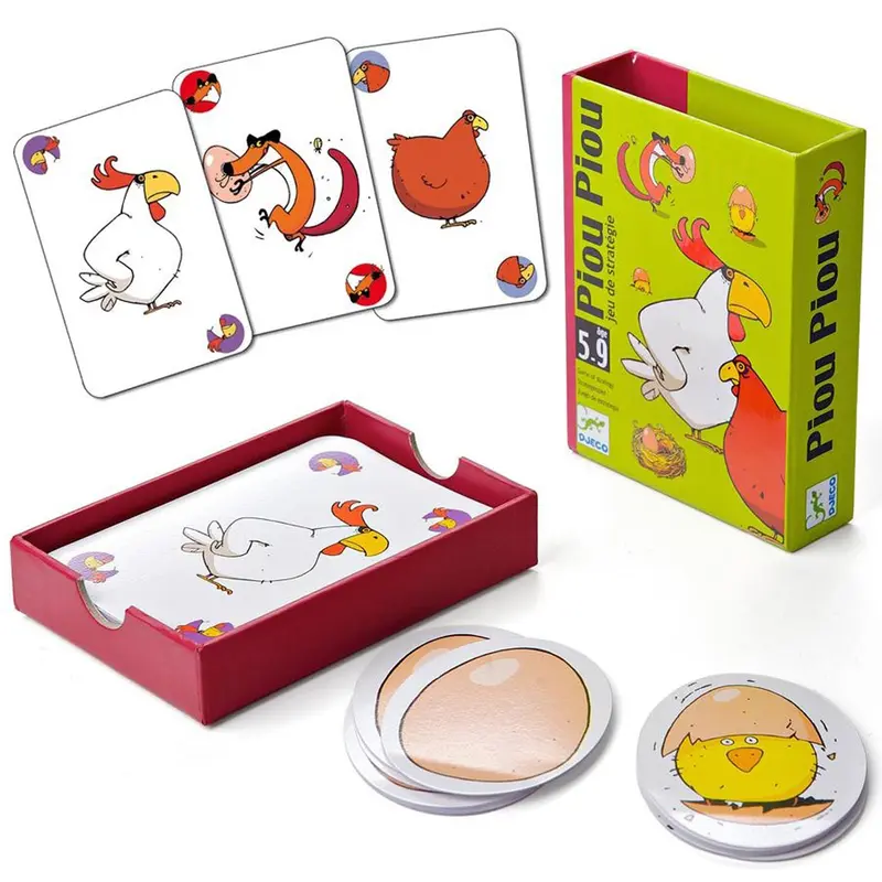 Piou Piou Djeco Gioco di carte