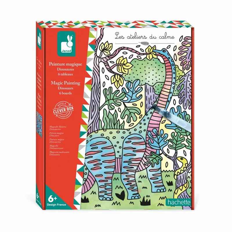 Pittura magica dinosauri