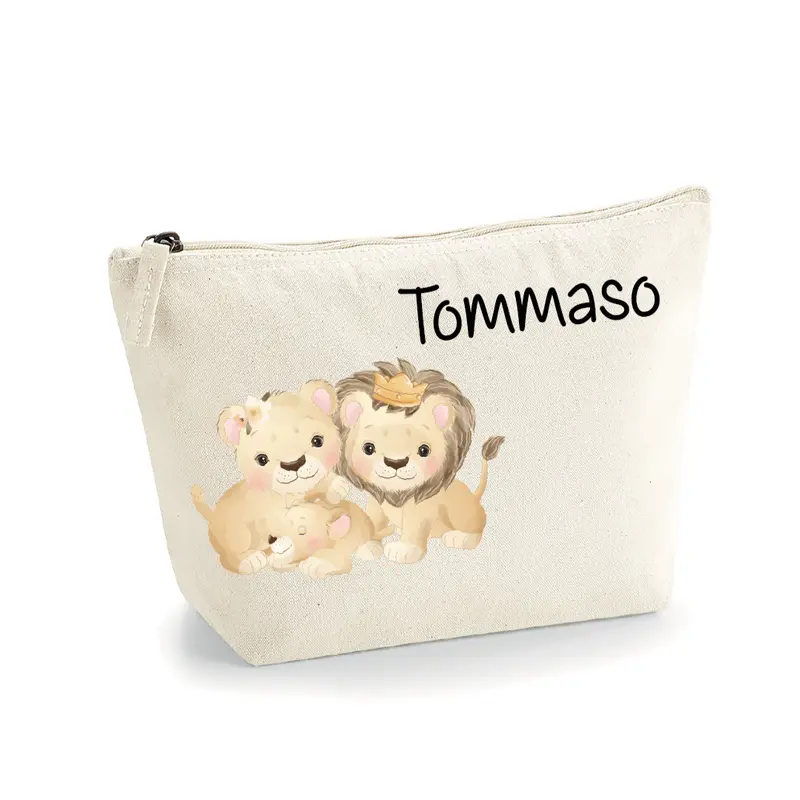 Pochette Neonato Personalizzata con Nome – Beauty Bambino   Fam. Leoni