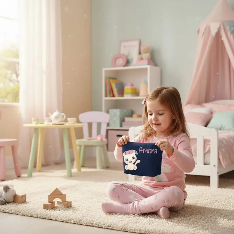 Pochette Neonato Personalizzata con Nome – Beauty Bambino  Gattina